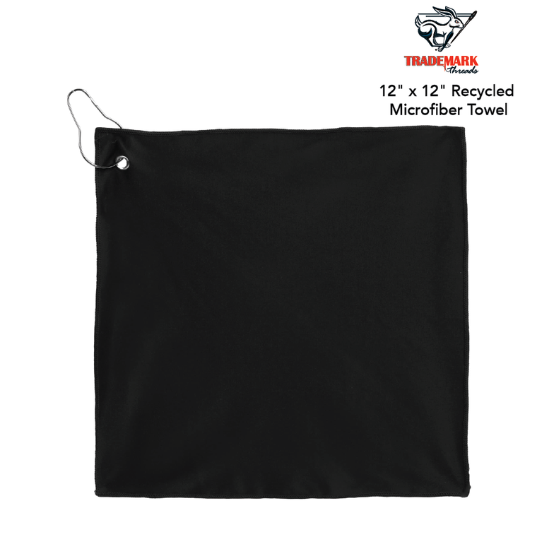 12" X 12" Recycled Microfiber Towel