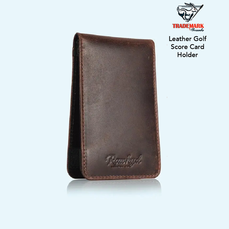 Leather Golf Scorecard Holder