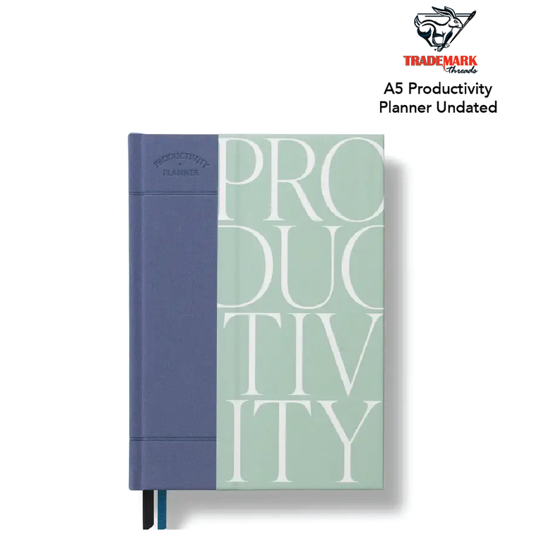 Papier Productivity Planner, Undated, A5 Fabric