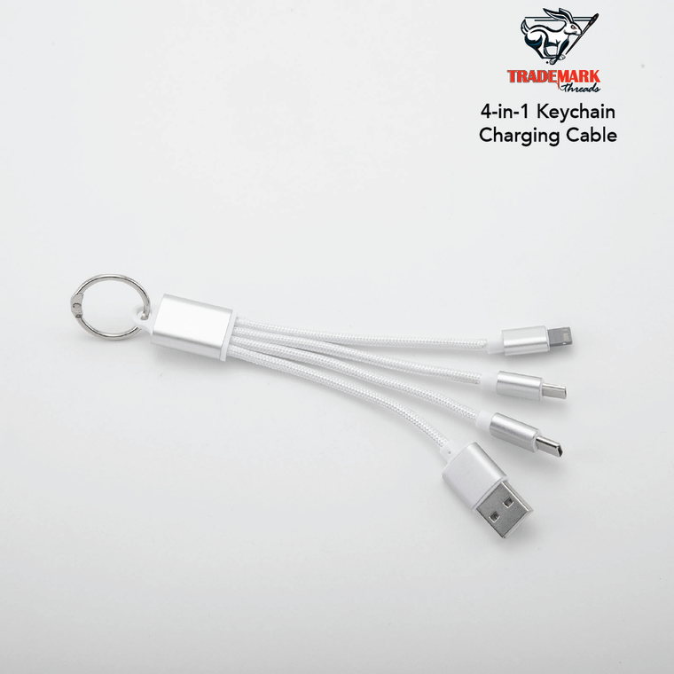 4-in-1 Keychain Charging Cable