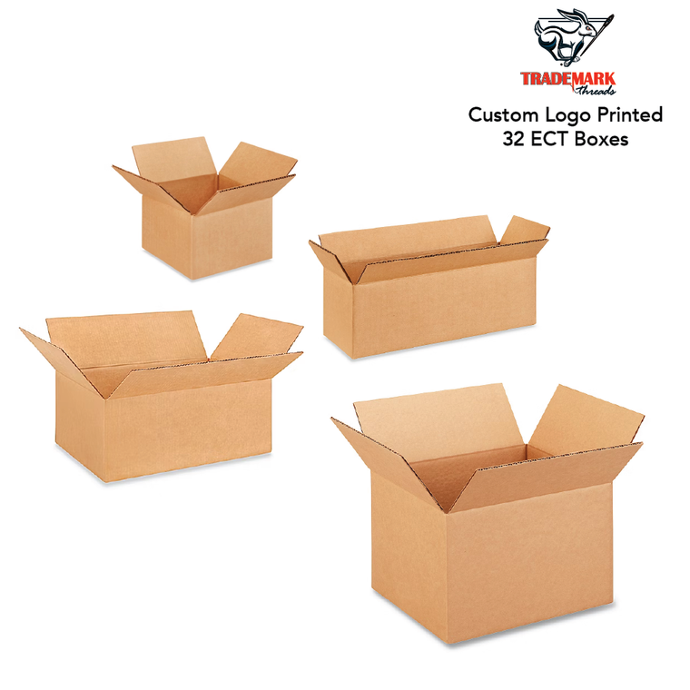 Custom Logo Printed 32 ECT Boxes