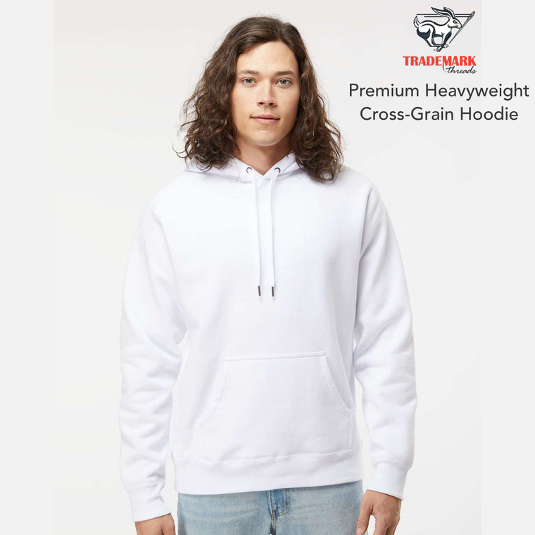 Independent Trading Premium Heavyweight Cross-Grain Hoodie