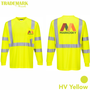 Demo Long Sleeve pocket tee - ANSI Class 3