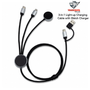 3-in-1 Light-up Charging Cable with Watch Charger