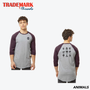 Skilly Unisex Fine Jersey Raglan T-Shirt