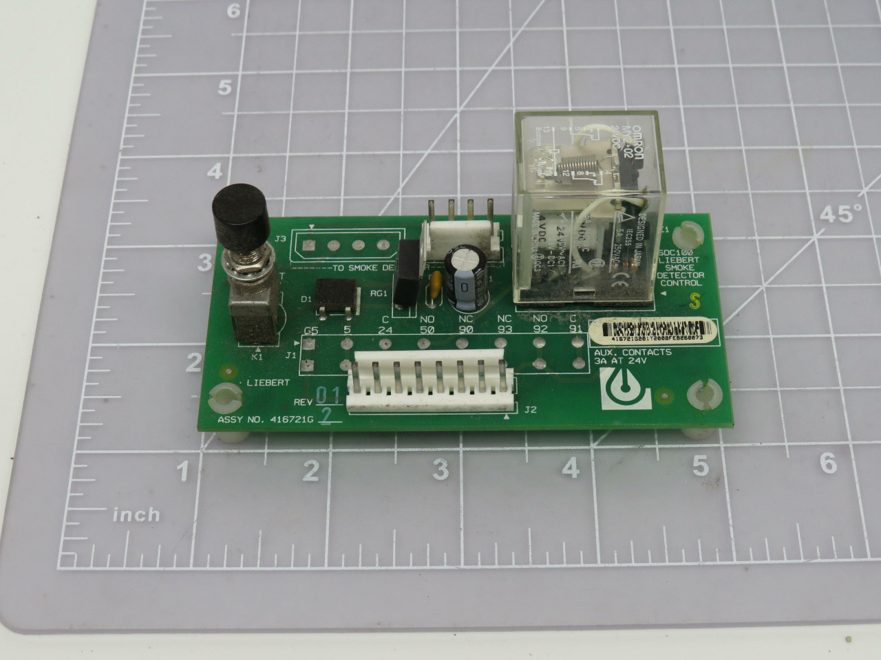Liebert 416721G2 Smoke Detector Circuit Board T171644 OCO Automation