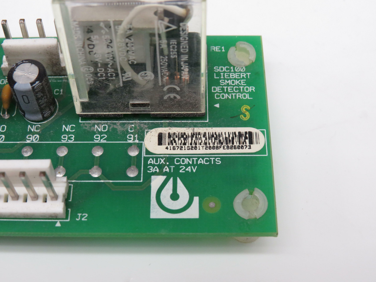 Liebert 416721G2 Smoke Detector Circuit Board T171644 OCO Automation