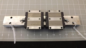 LOT 2 OF INA KWVE 20 W G3V2 BEARINGS W/12" CNC LINEAR SLIDE RAIL