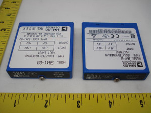 2 ANALOG DEVICES 5B41-03 ISOLATED WIDEBAND VOLT INPUT T7914