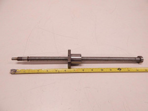 THK SX BJ 493 BALL SCREW BEARING W/ 15'' CNC LINEAR SLIDE RAIL