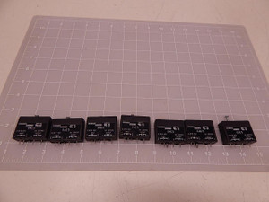 LOT OF 7 GORDOS CROUZET 0AC5 I/O MODULES T80961