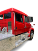 2001 Freightliner FL112 Day Cab Truck - Ex-LA Fire Dept Hazmat Hauler, Cat C12 Engine, Allison Auto, Low 302K Miles, Oversize Load Ready with LAFD Servicing!