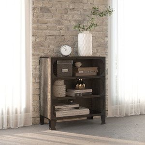 Storage Cabinet Gray 28.3"x14.2"x32.3" Metal and MDF A949-335912
