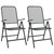  3 Piece Patio Dining Set Expanded Metal Mesh Anthracite A949-3084721