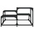 Coffee Table Black 26.8"x26.8"x15.7" Engineered Wood A949-837747