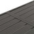  Patio Table Dark Gray 70.9"x32.7"x28.3" Steel A949-46632