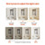 Lighted Medicine Cabinet with Mirror, 24 x 32 in Recessed or Wall Mount, 3 Color Dimmable LED Bathr E415-LEDJXJJ2432IJR2XO001V1