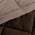 King/Cal King 3-Piece Microfiber Reversible Comforter Set in Taupe Brown Q280-TACA4499