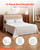 4-Piece Bed Sheet Set - Queen Size, 100% Bamboo Fiber Bedding Set, Cooling, Breathable & Shrink-Res E415-ZZZJXWCDTZ4J0N5DKV0