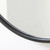 Round 28-inch Wall Mirror in Black - Living Room Bedroom Accent Bathroom Mirror Q280-BLKTWETRM10358176