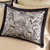 Queen 12 Piece Cotton Polyester Comforter Set Black Gold Paisley Q280-BGQU1255