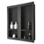 Shower Niche, 16 x 32 inch + 16 x 32 inch Recessed Wall Niche with Movable Shelf, 4 inch Thick Mode E415-SLLYBK4C16INFBXDC001V0