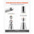 Faucet Aerator, 360?° Swivel Kitchen Sink Aerator, 5-Function 5-Flow Sink Sprayer Attachment, Bathr E415-SLTXZQPQ1JZ0I7GB9001V0