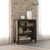 Storage Cabinet Gray 28.3"x14.2"x32.3" Metal and MDF A949-335912