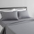 Full size Silver Grey 100-Percent Egyptian Cotton 1000 Thread Count Sheet Set Q280-FLSVECS48013515