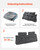 Headboard Pillow, Queen Size Wedge Headboard Pillow with 2 Side Pockets and 2 Headrests, Bed Wedge  E415-CTBZQUEENCCH6OBPH001V0