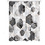 72"W x 72"H Abstract Gray Geometric Polyester Shower Curtain Q280-GRYPSH7272