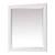 32-in x 28-in Bathroom Wall Mirror with White Solid Wood Frame Q280-WTERFVM120357986