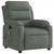 Massage Recliner Chair Dark Gray Fabric A949-373475