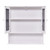 Simple Bathroom Mirror Wall Cabinet in White Wood Finish 23 x 22 inch Q280-BWLCMIDG15628791