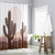 72-in. Desert Cactus Sunset Brown Red Tan Southwest Shower Curtain Q280-JTSPCH23172594