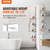 Shower Corner Caddy Tension Pole, 42" to 114" High, Multi-Functional Shower Tension Pole with Stron E415-SCTPBXGFXHDSL7FRUV0