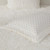 Full/Queen size Reversible Soft Sherpa Faux Fur 3-Piece Comforter Set in Ivory Q280-FLQNSFCS6928371