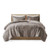 Full/Queen Grey Soft Sherpa Faux Fur 3-Piece Comforter Set with Pillow Shams Q280-FQGRDLCS79528641