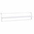 Towel Rack White 37.4"x9.8"x8.7" Iron A949-343093