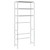 3-Tier Storage Rack over Laundry Machine Silver 27.2"x11"x66.5 A949-282465