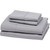Twin size Silver Grey 100-Percent Egyptian Cotton 1000 Thread Count Sheet Set Q280-TWSLECS33045829