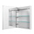 Lighted Medicine Cabinet with Mirror, 24 x 30 in Recessed or Wall Mount, 3 Color Dimmable LED Bathr E415-LEDJXJJ2430I2ZKK2001V1