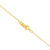 Solid 10K Yellow Gold 0.5mm Slim and Dainty Unisex 18" Rope Chain Necklace N162-017054C5RC