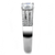 DA020 - High polished (no plating) Stainless Steel Ring with Cubic  in Clear A874-DA020