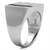 TS222 - Rhodium 925 Sterling Silver Ring with AAA Grade CZ  in Clear A874-TS222