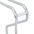 Bicycle Stand for 4 Bikes Floor Freestanding Galvanized Steel A949-4005575