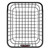 Rear Bike Basket, Metal Wire Bicycle Basket with Reflective Tail Light & Waterproof Cover, Durable  E415-CKHXJSSZWNCBXWH3VV0