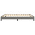 Box Spring Bed Frame Dark Gray King Fabric (US Only) A949-3120561