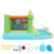 Inflatable Bounce House, 12.5 x 13.1 x 6.5 ft Inflatable Bounce House Water Slide, Bouncer Castle w E415-CQCBKWSLXSCXQDNIX001V1