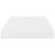 Floating Wall Shelves 2 pcs High Gloss White 15.7"x9.1"x1.5" MDF A949-323743